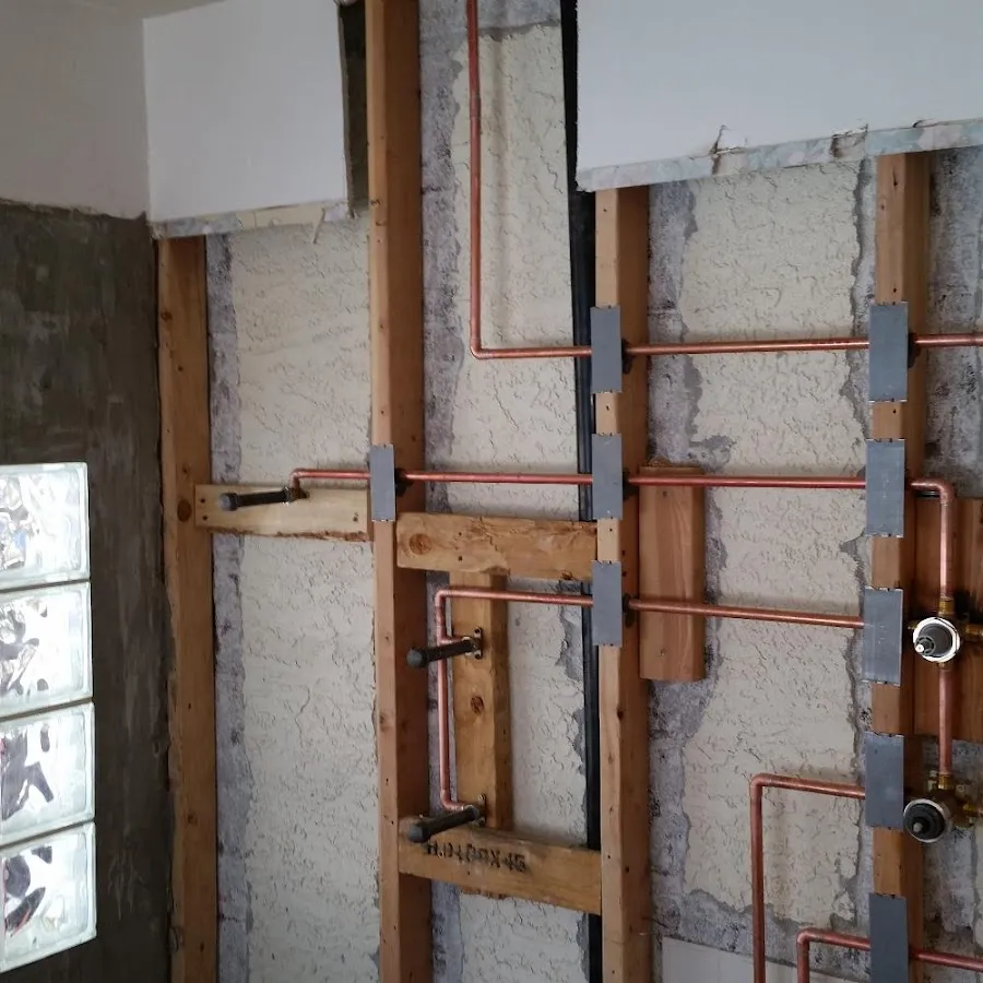 Copper pipe installation for Burst Pipe Repair in East Grand Forks